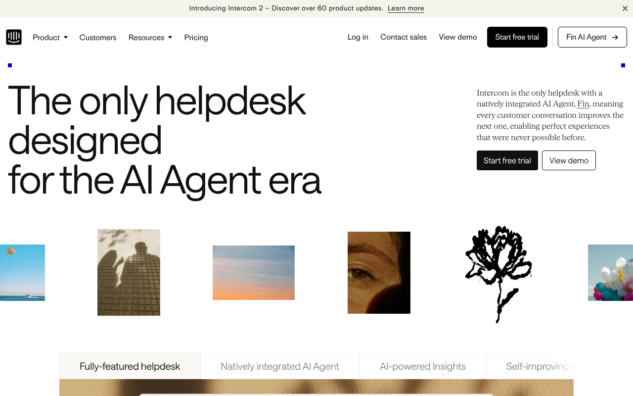 Intercom screenshot