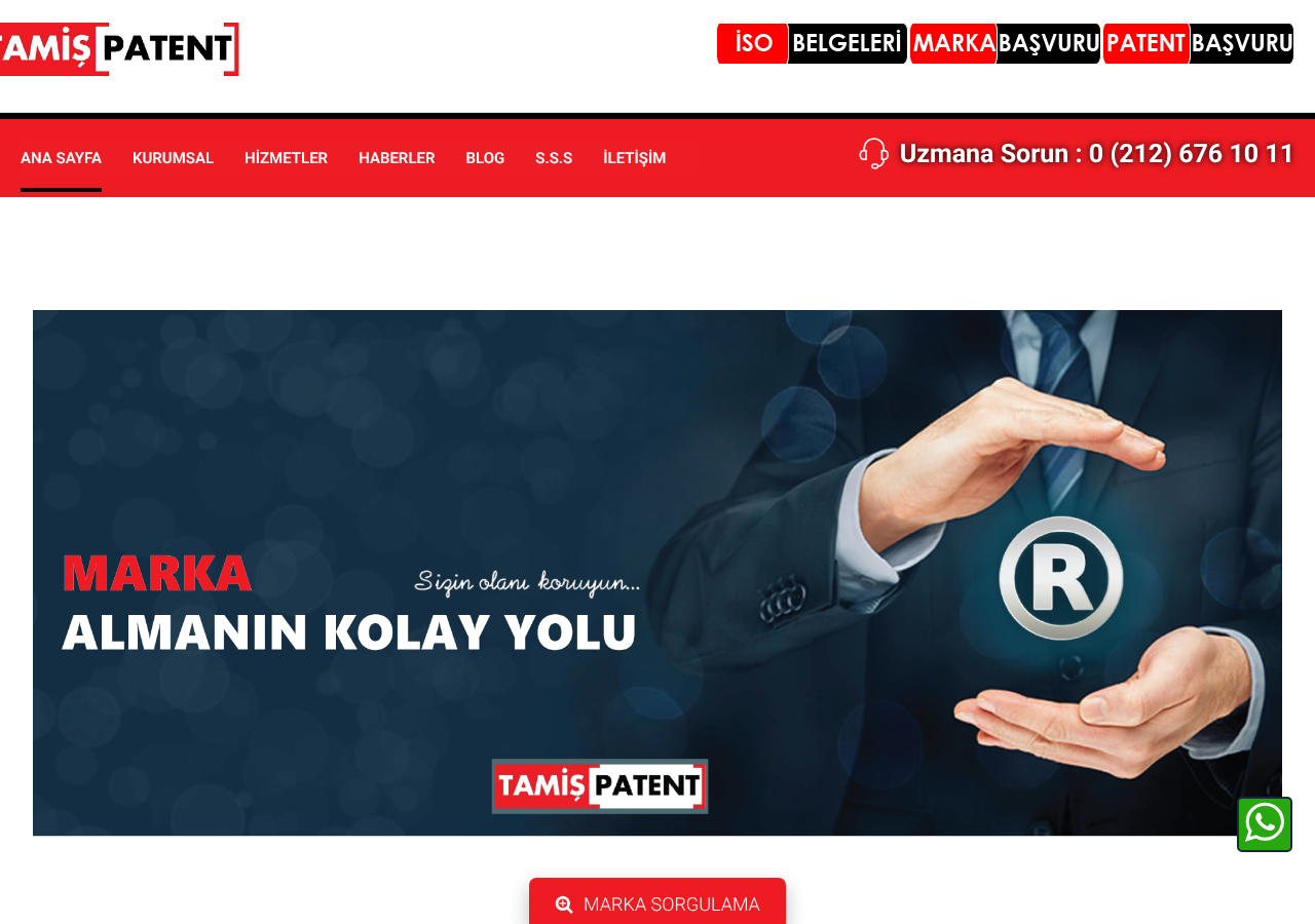 Tam iş Patent Marka Tescil Hizmetleri