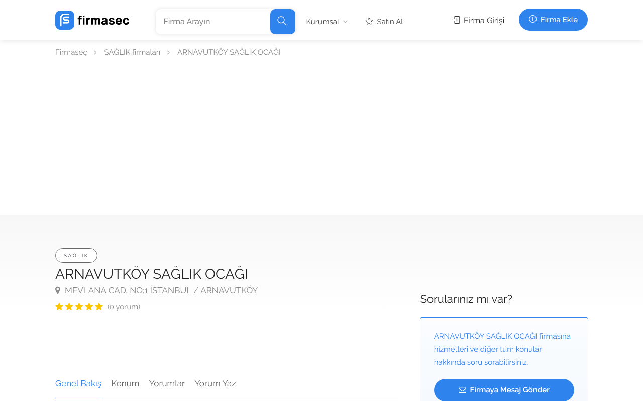 Web sitesi görüntüsü