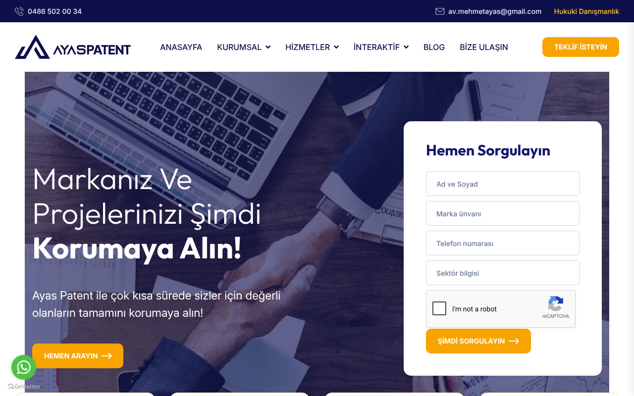 Ayas Marka Patent Tescil screenshot