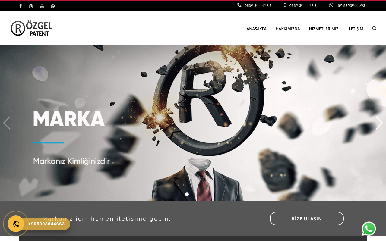 Özgel Patent 0530 384 46 63 screenshot