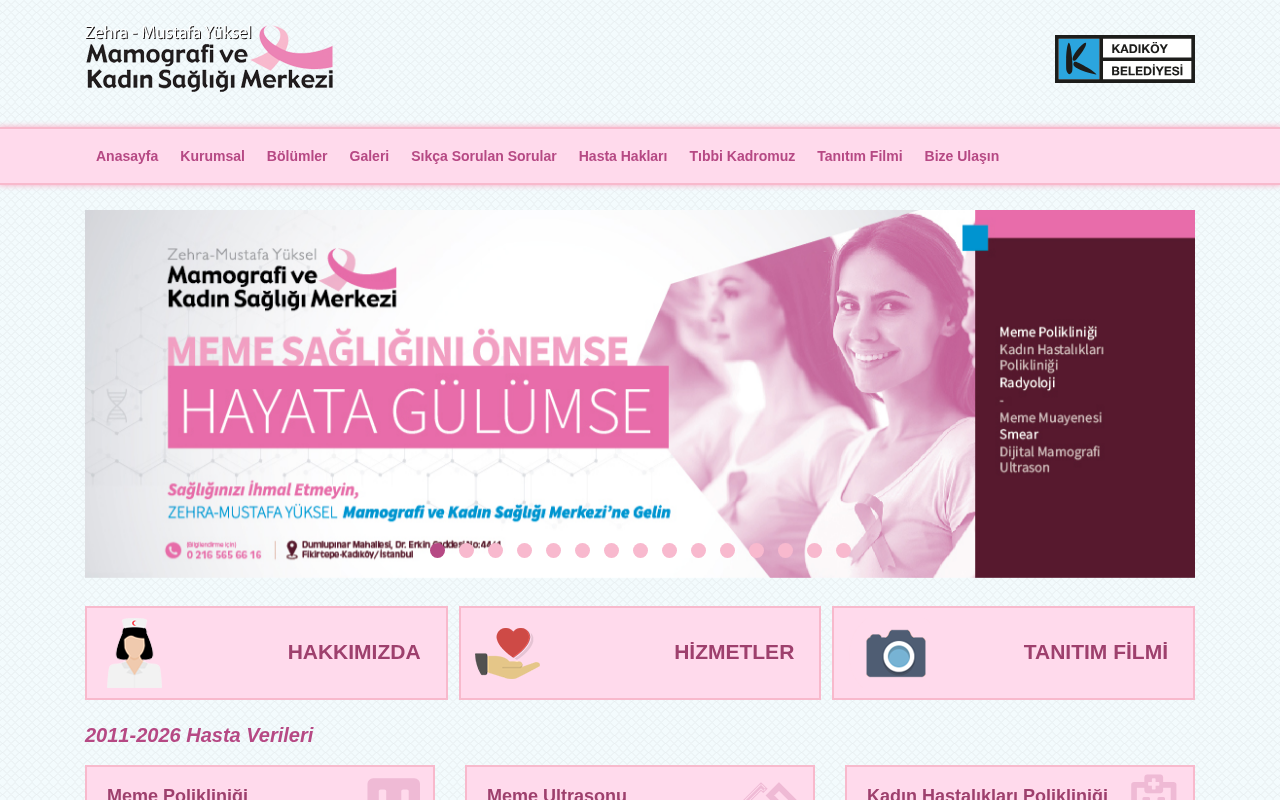 Kadın Sağlığı Merkezi — Site Report