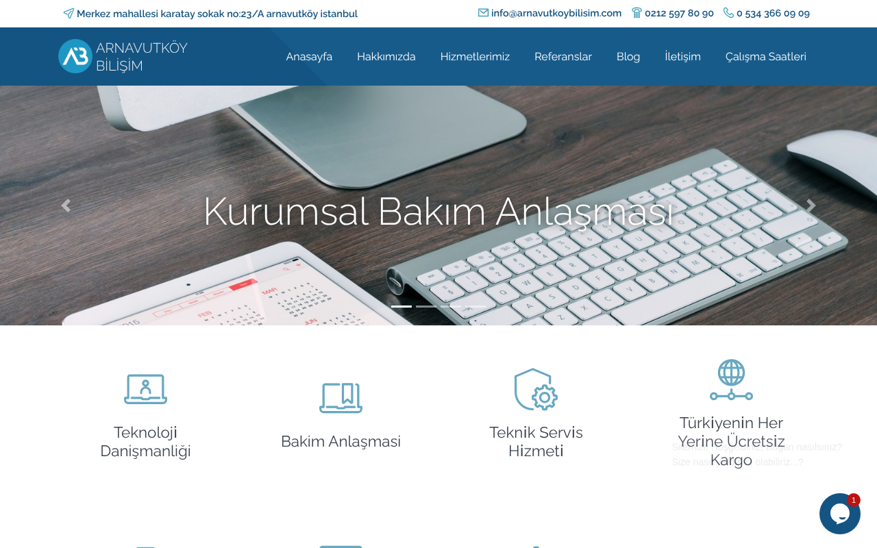 Arnavutkoy Bilisim — Web Directory
