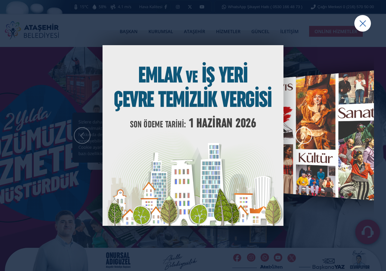 T.C. Ataşehir Belediyesi screenshot