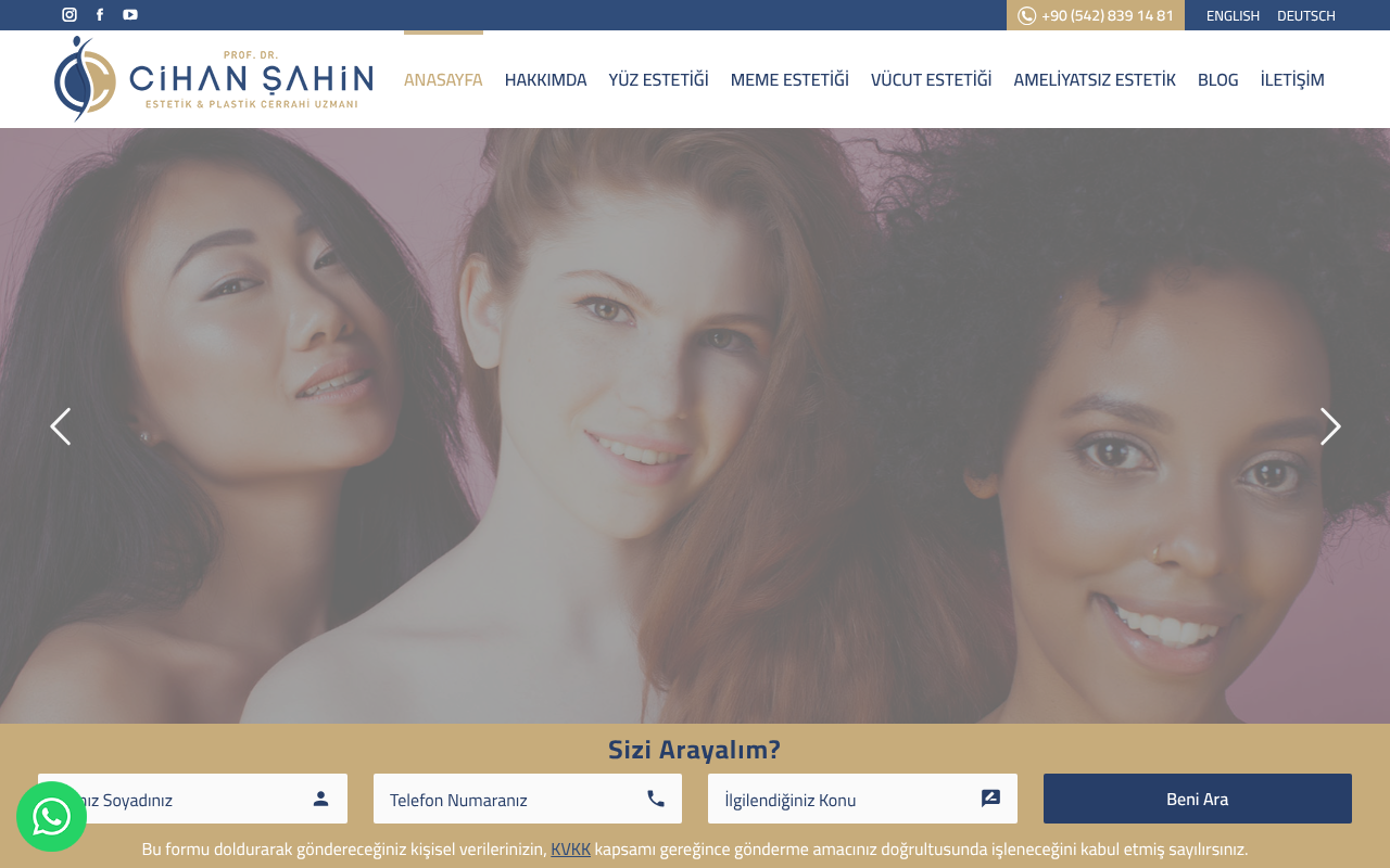 Web sitesi görüntüsü