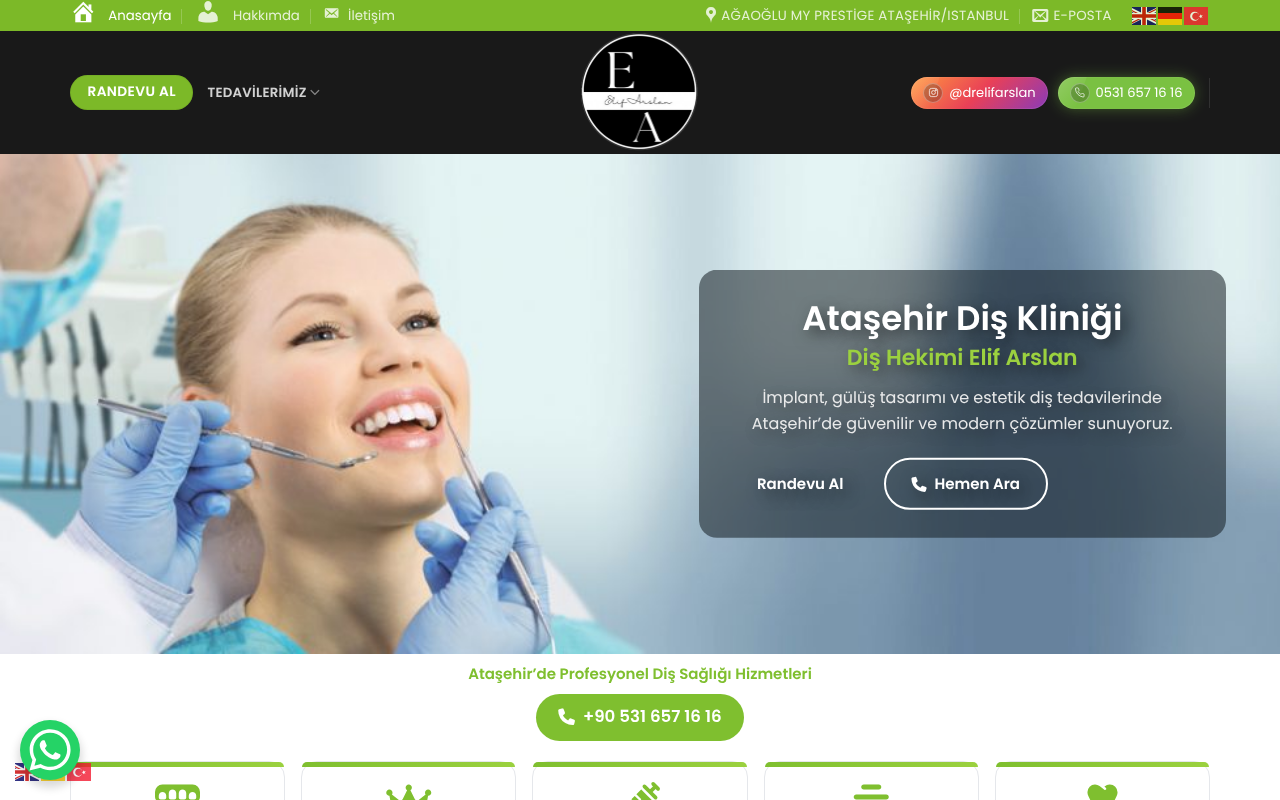 Web sitesi görüntüsü