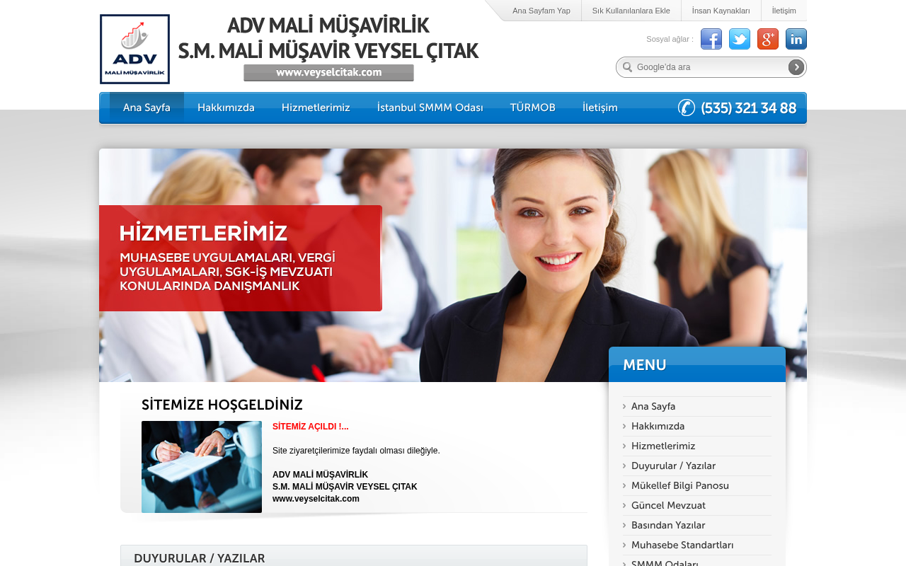 Web sitesi görüntüsü
