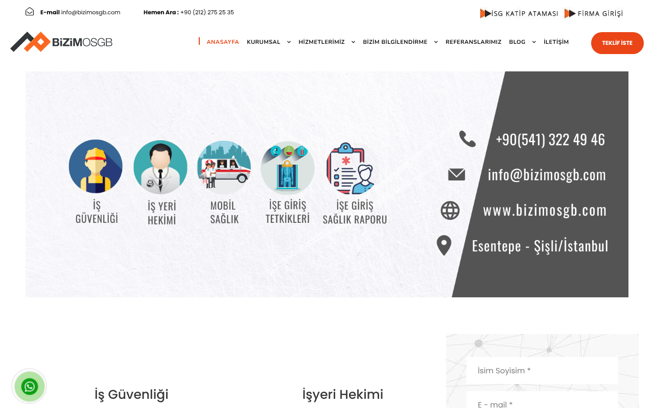 Web sitesi görüntüsü