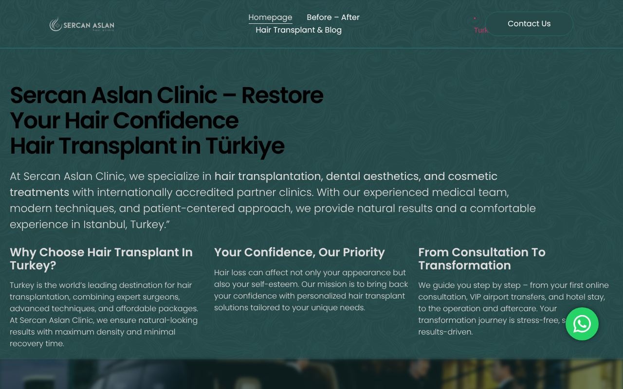 Sercan Aslan Clinic — Web Directory