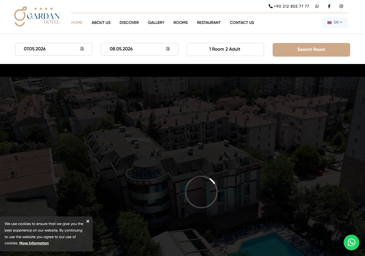 Web sitesi görüntüsü