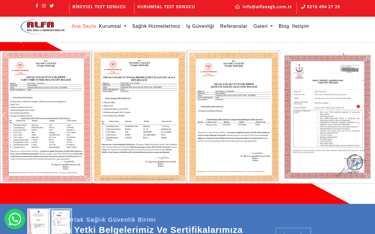 Alfa Ortak Sağlık Güvenlik Birimi
