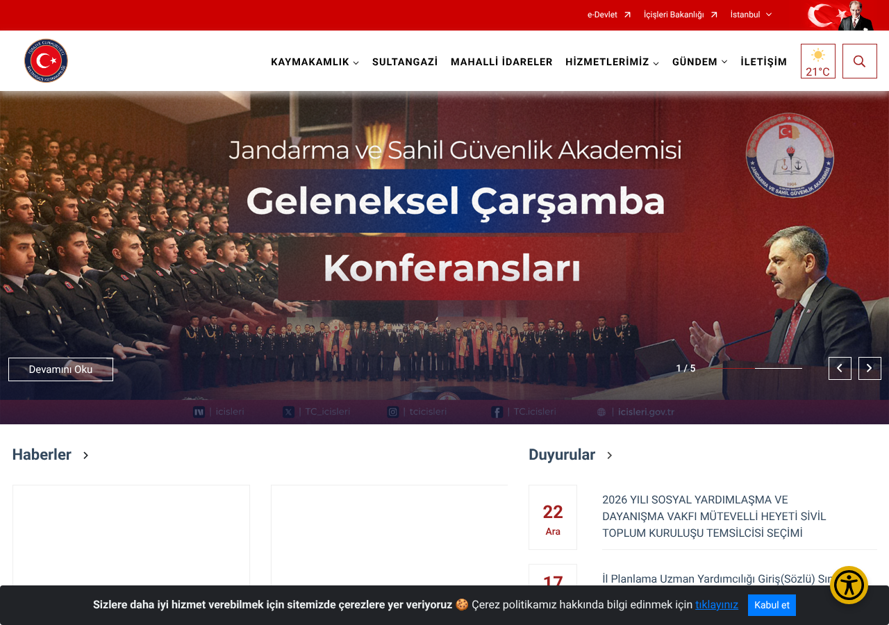 T.C. SULTANGAZİ KAYMAKAMLIĞI