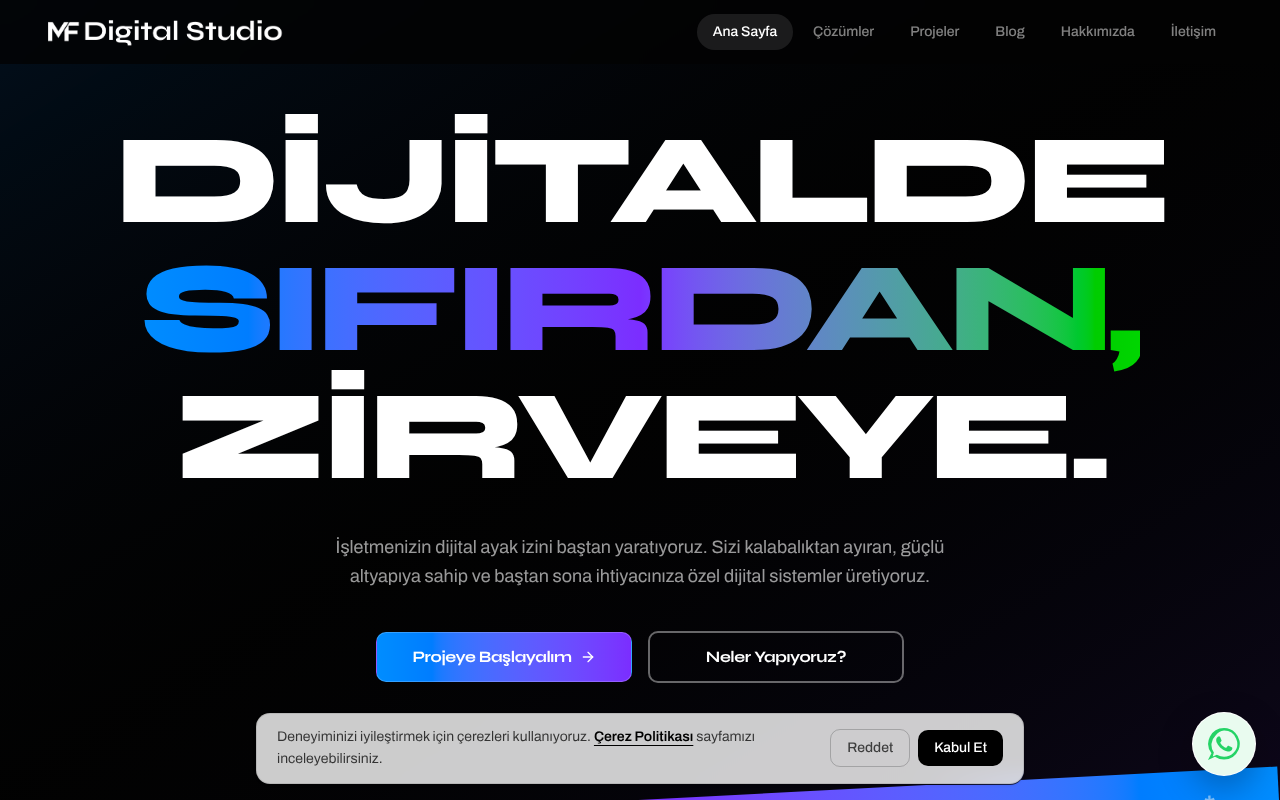 MF Digital Studio — Site Report