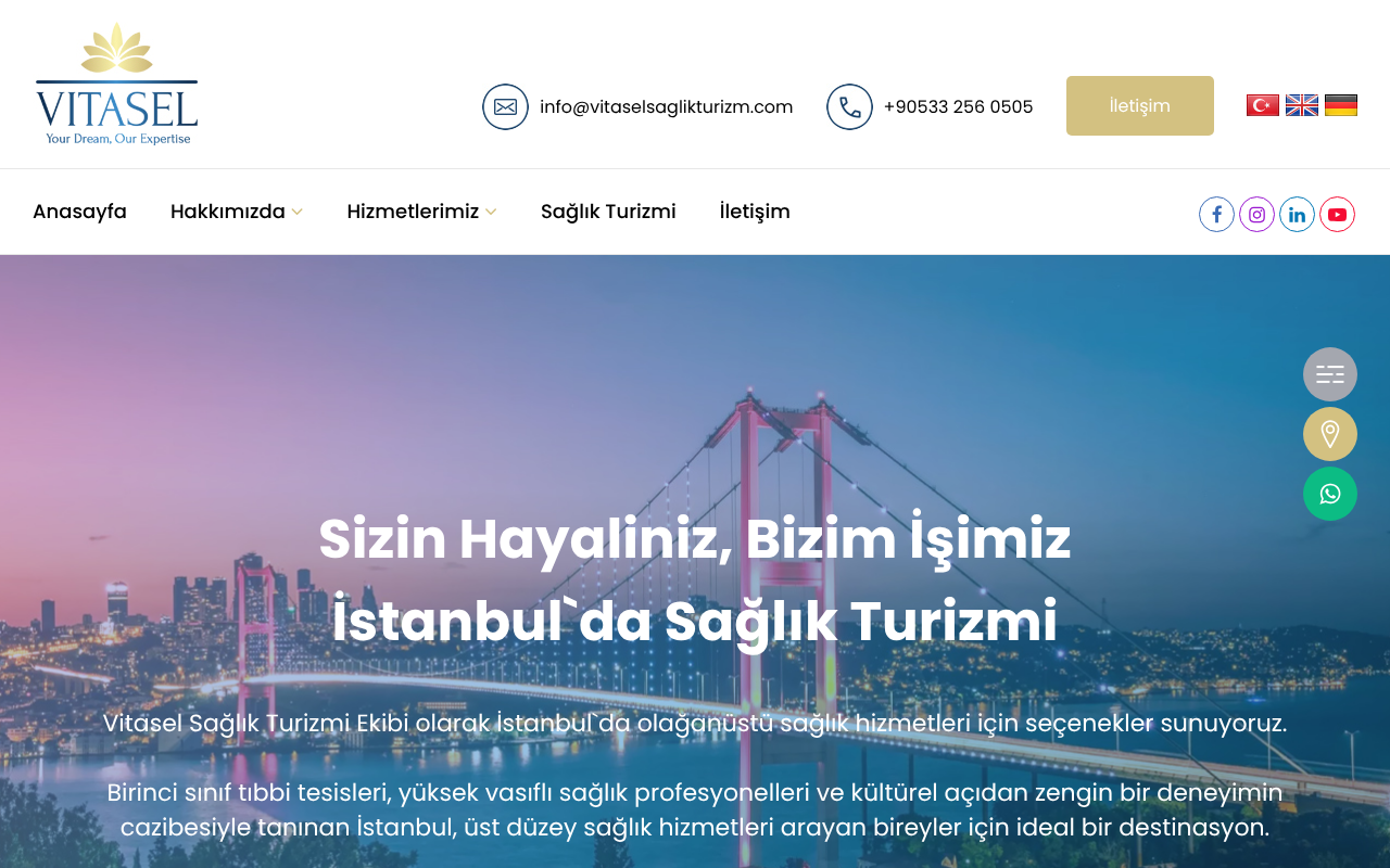 Web sitesi görüntüsü