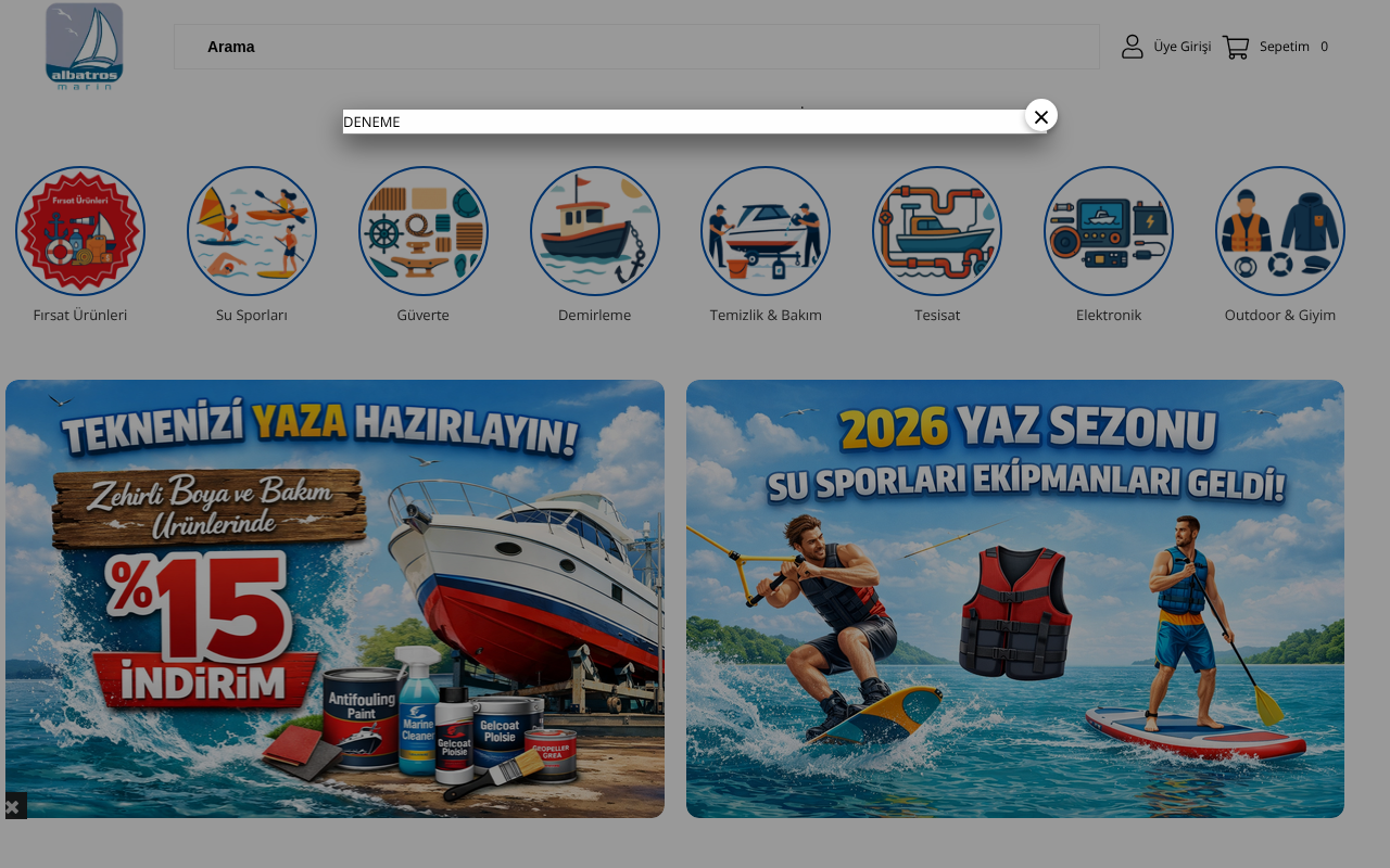Albatros Marin Tekne ve Yat Malzemeleri — Web Directory