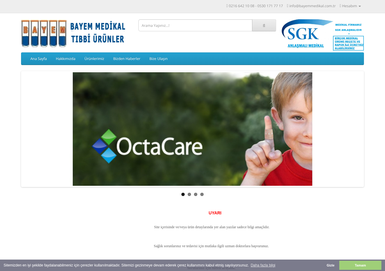 Web sitesi görüntüsü
