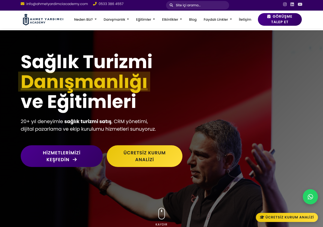 Web sitesi görüntüsü
