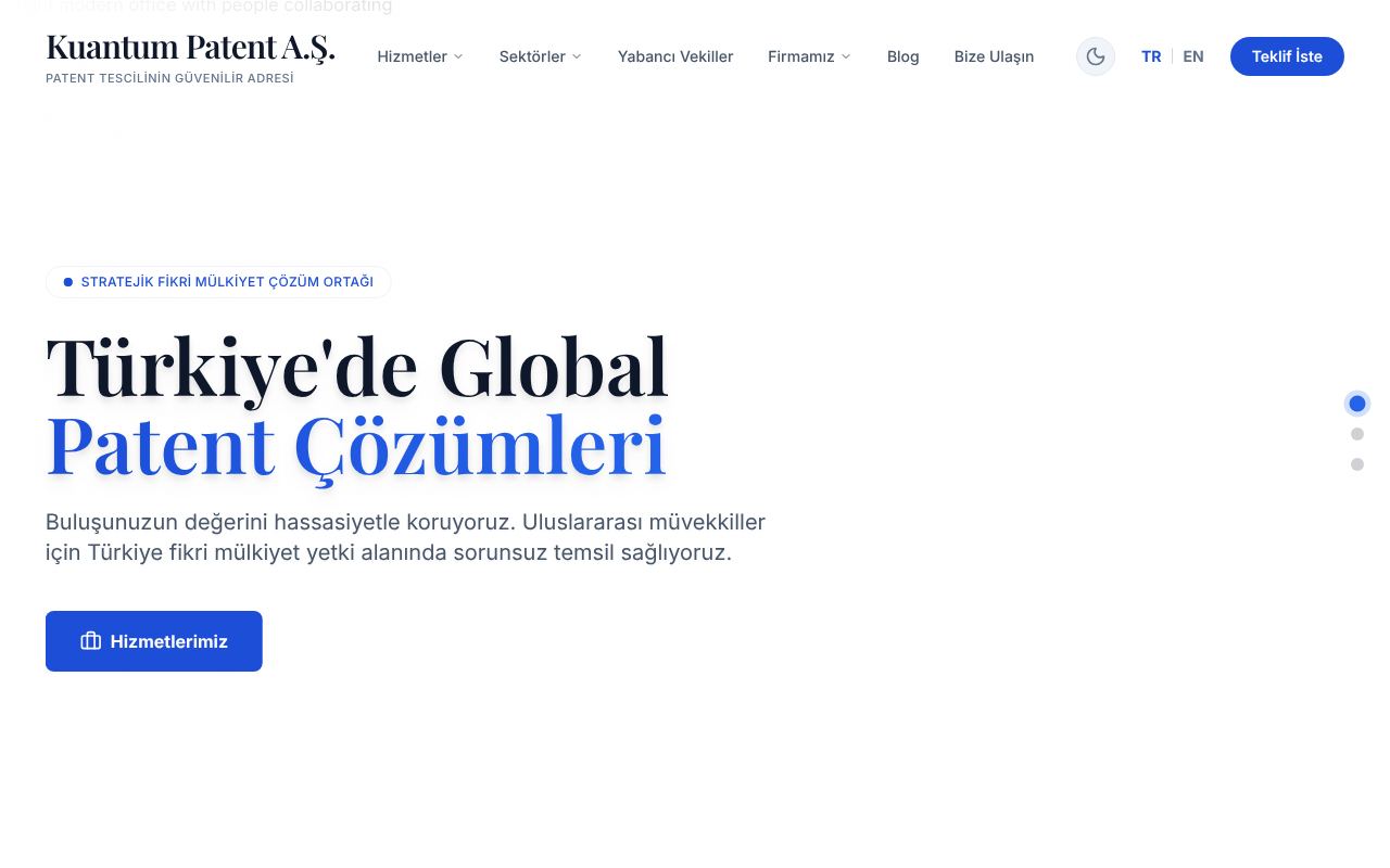 Kuantum Patent Anonim Şirketi screenshot