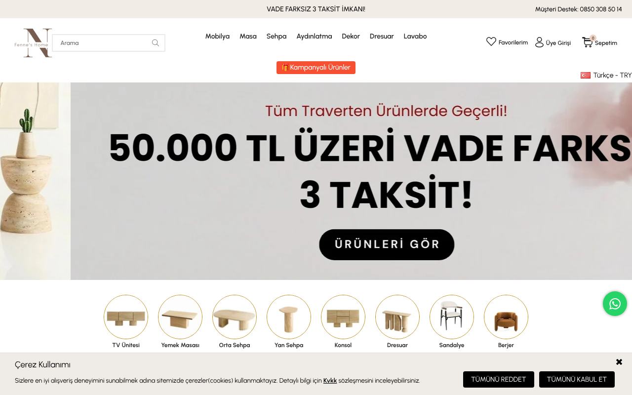 Web sitesi görüntüsü