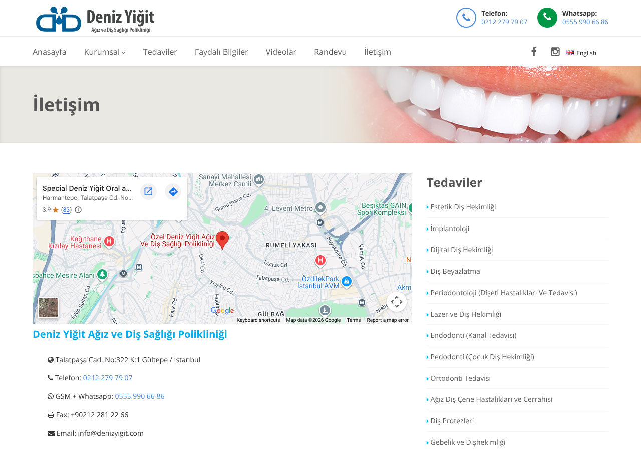 Web sitesi görüntüsü