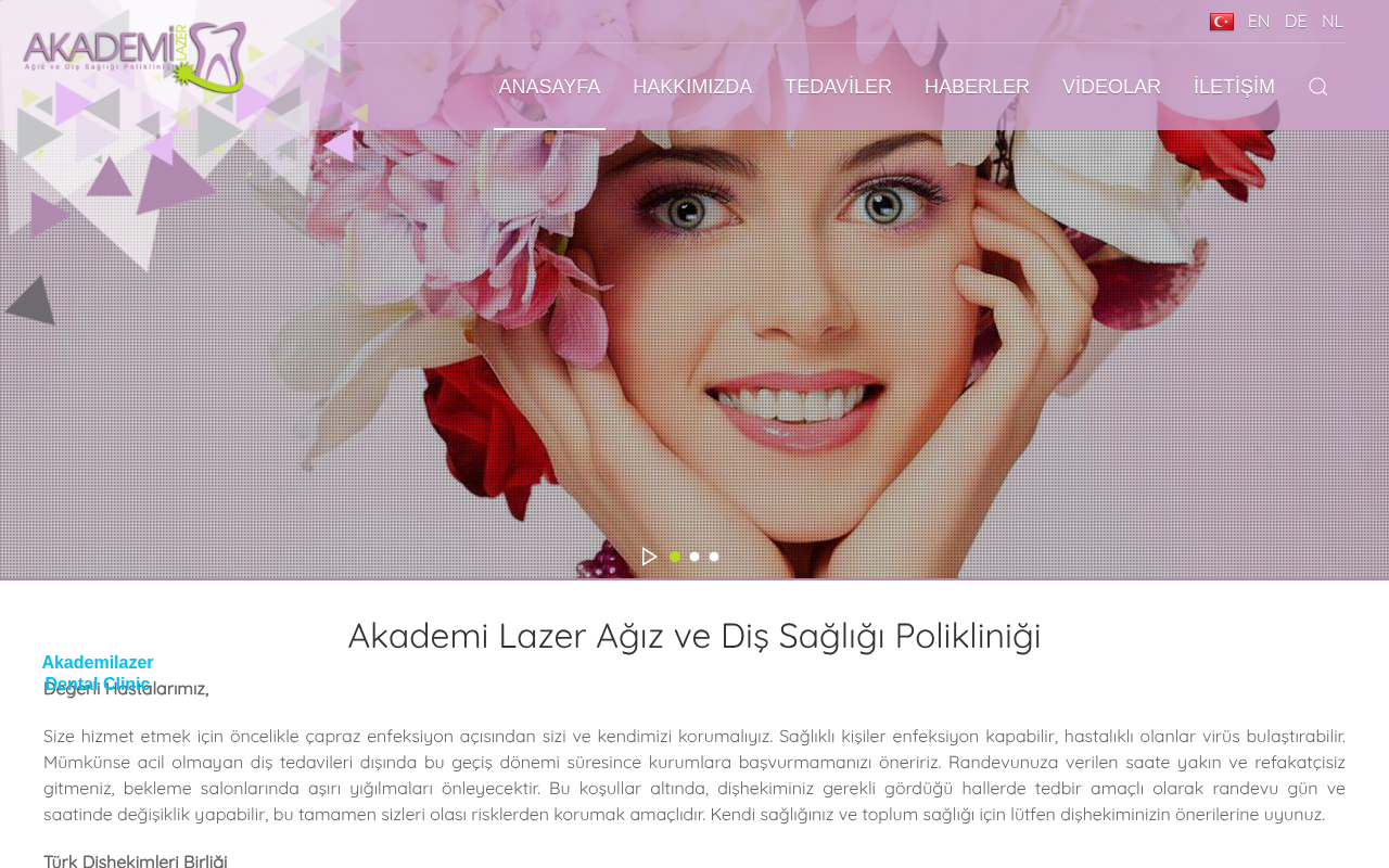 Web sitesi görüntüsü