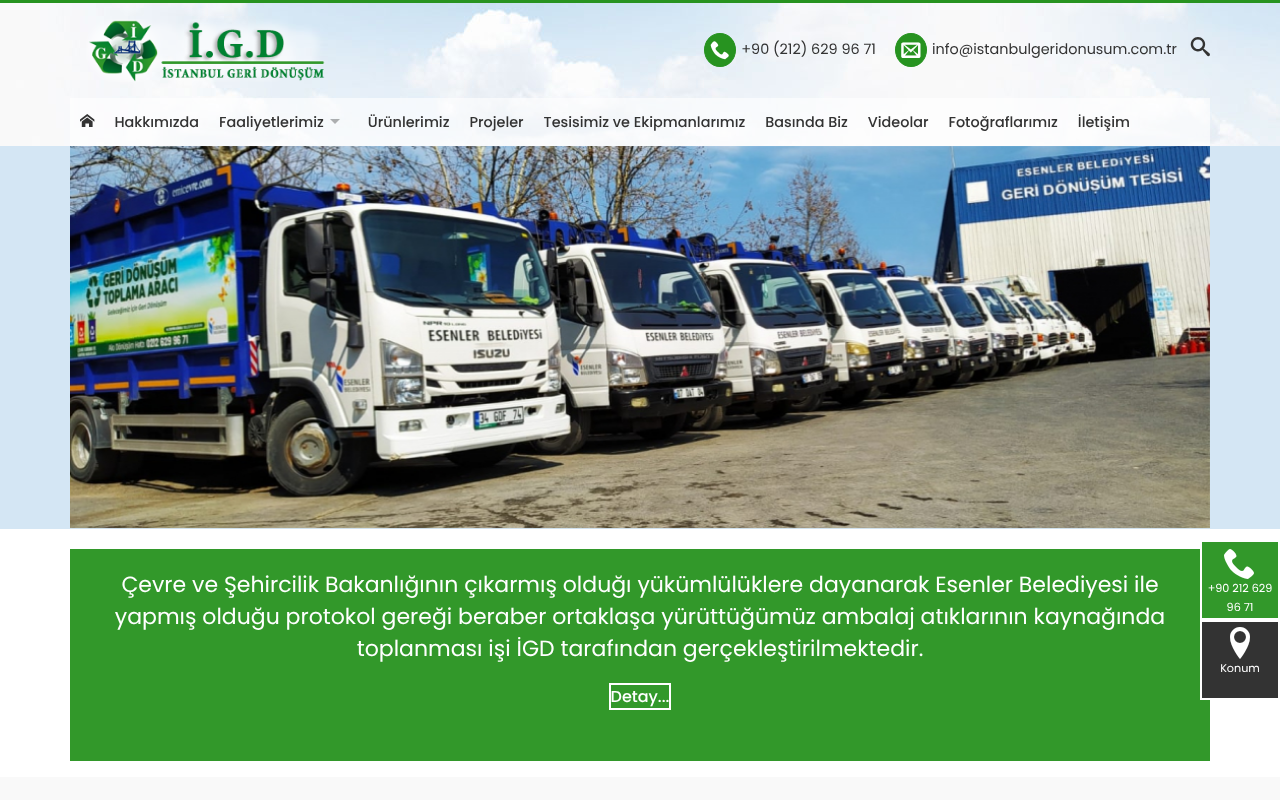 Web sitesi görüntüsü