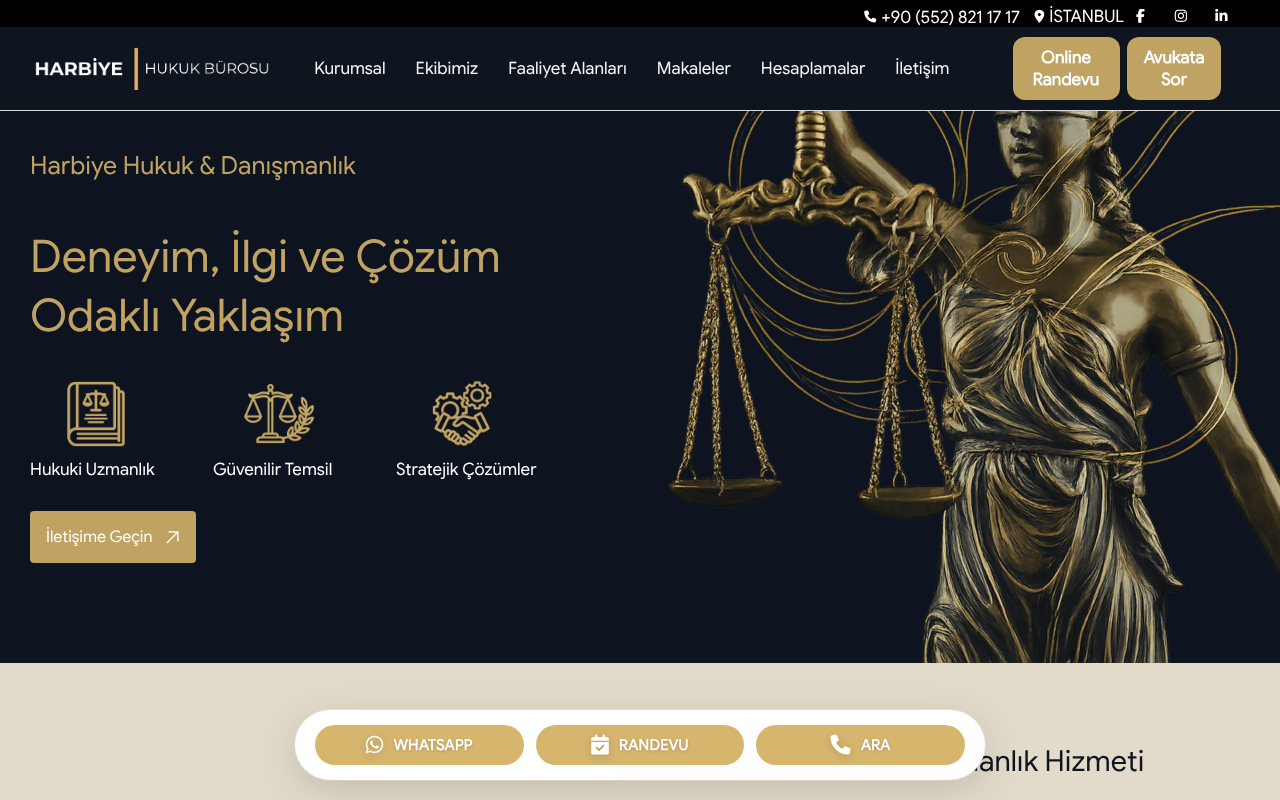 Harbiye Hukuk screenshot