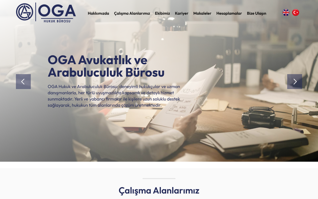 Web sitesi görüntüsü
