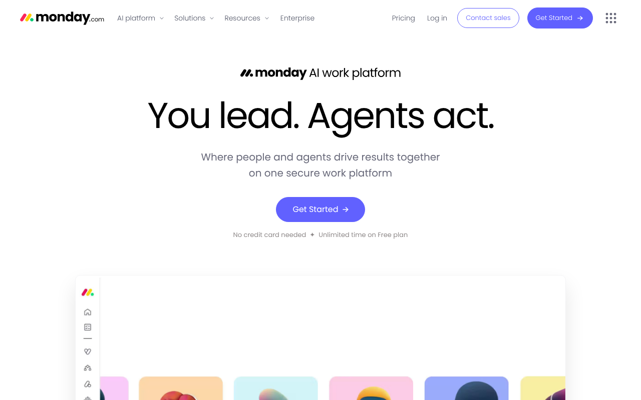Monday.com screenshot