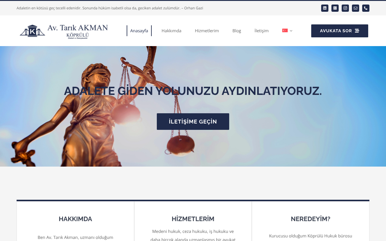 Av. Tarık Akman screenshot