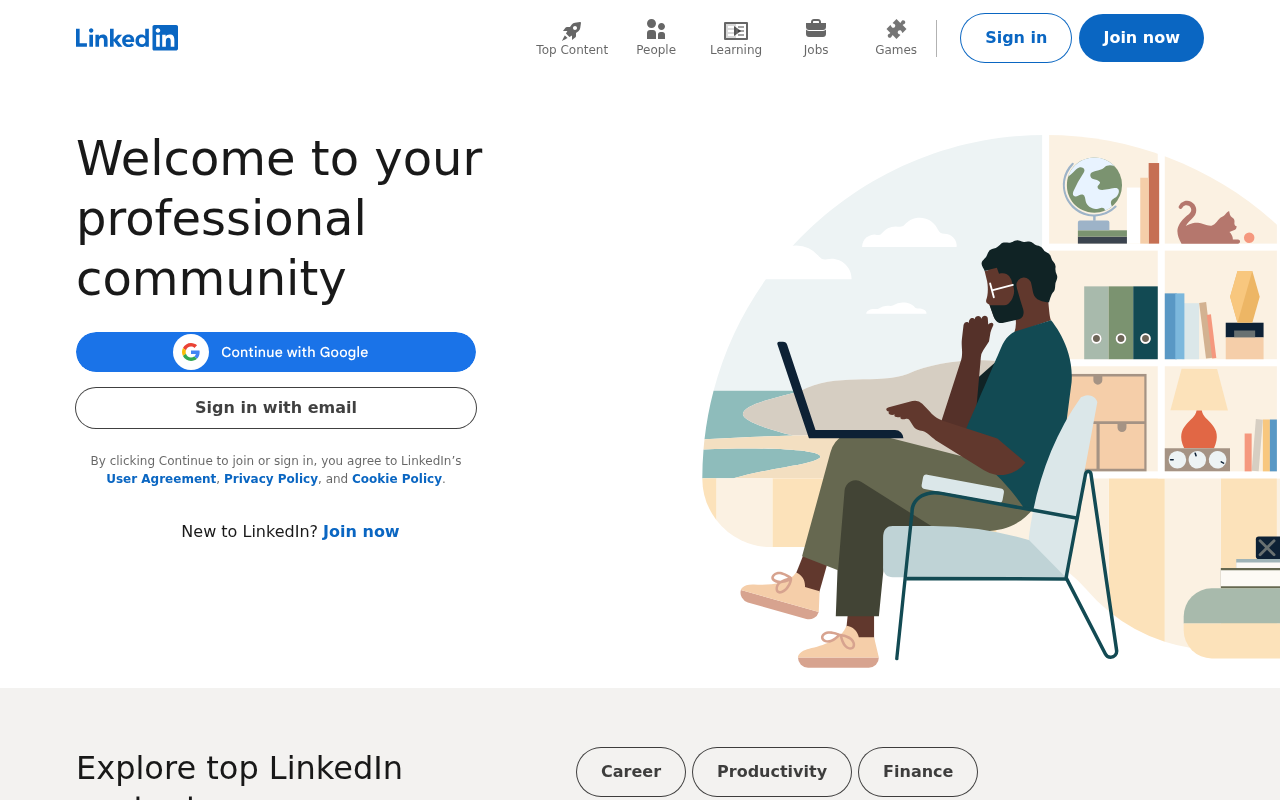 LinkedIn screenshot