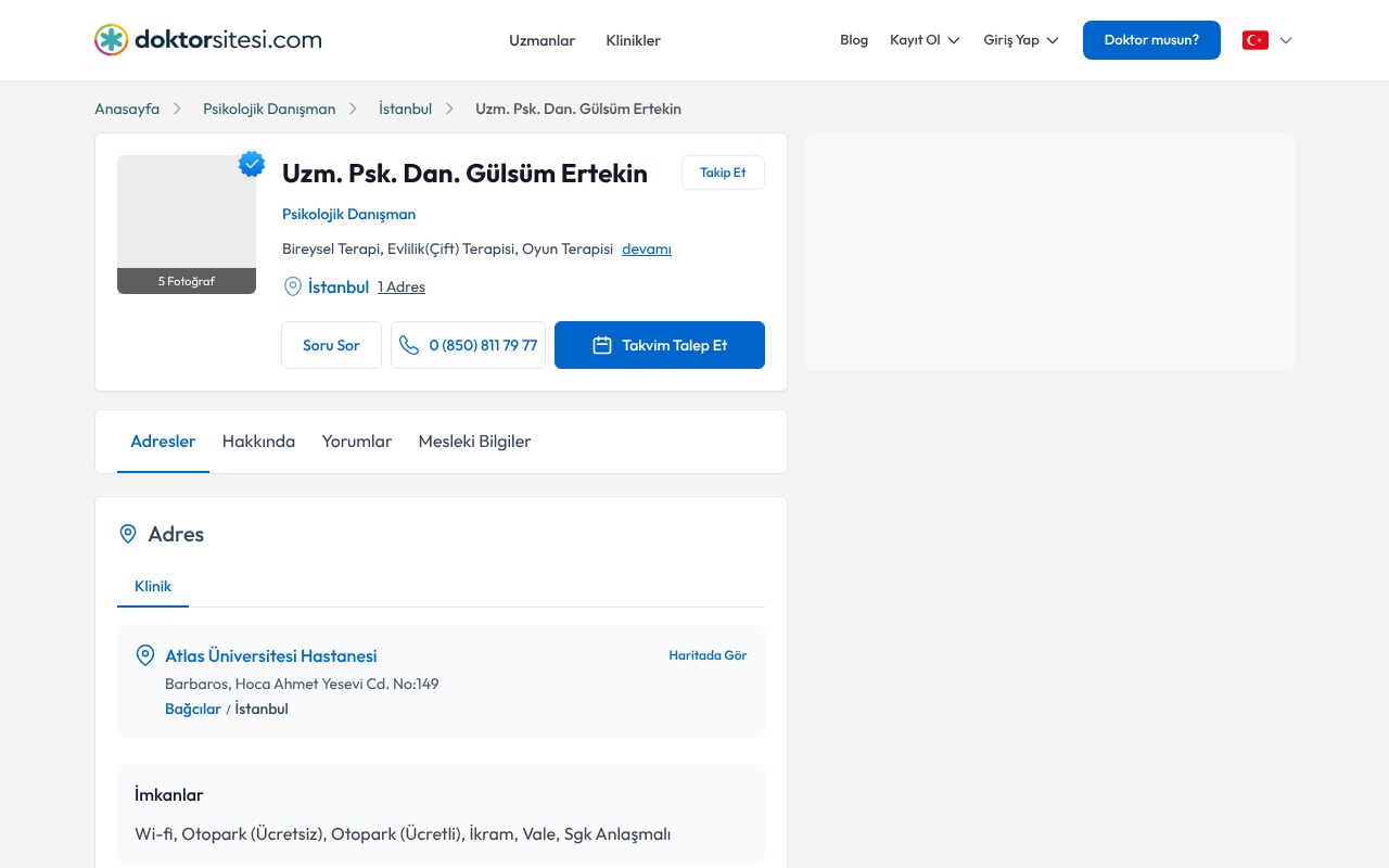 Web sitesi görüntüsü