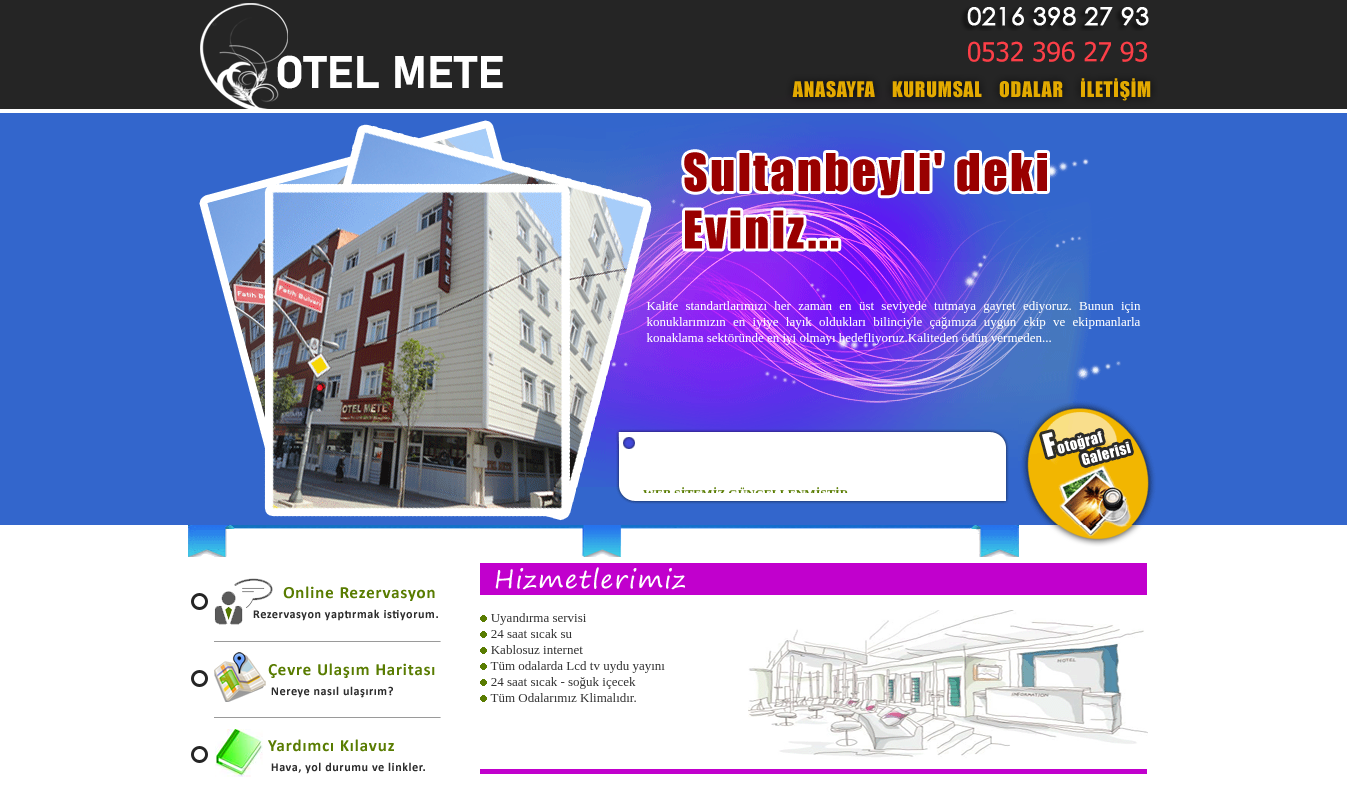 Web sitesi görüntüsü