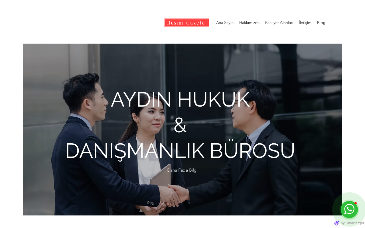Gamze Aydın Hukuk Bürosu screenshot