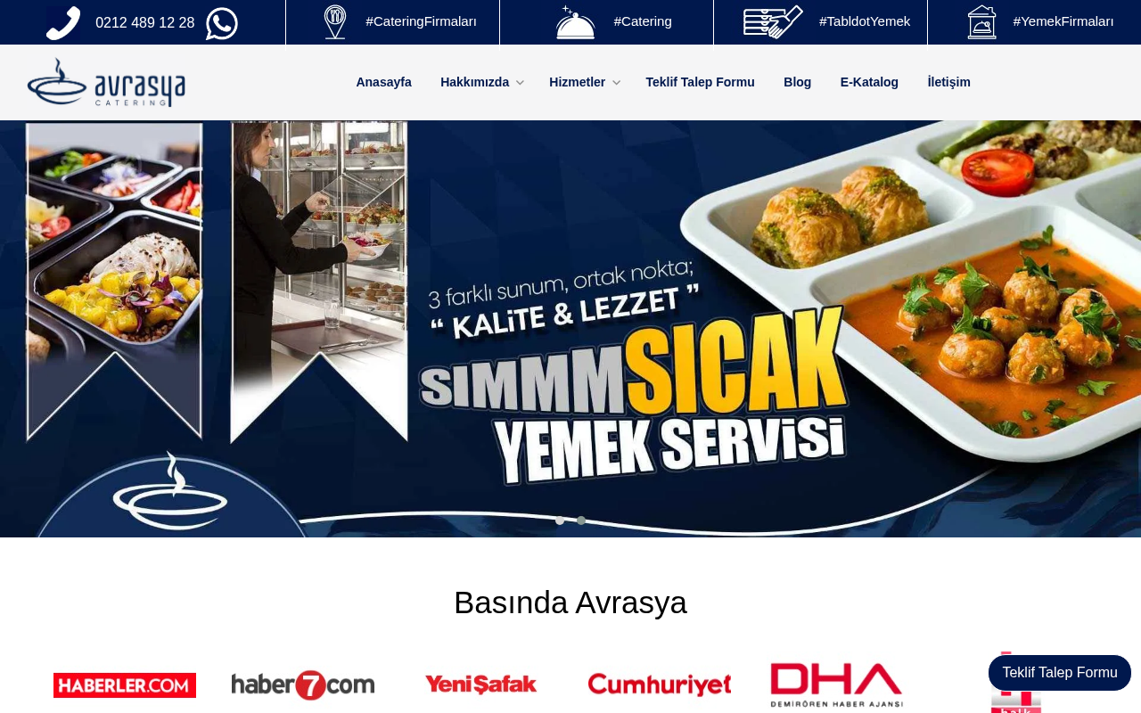 Avrasya Kurumsal Catering Firması — Web Directory