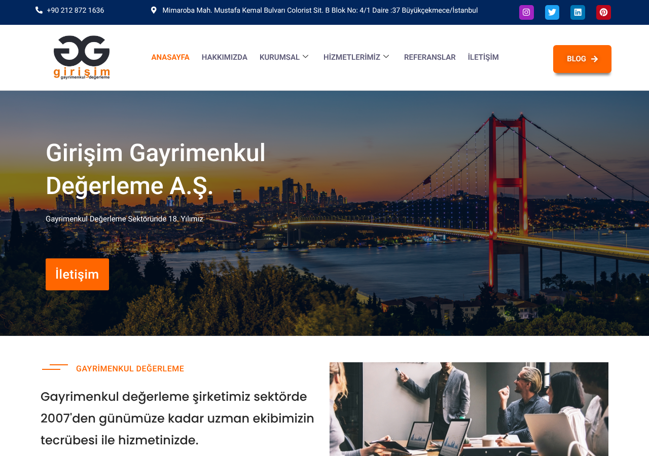 Web sitesi görüntüsü