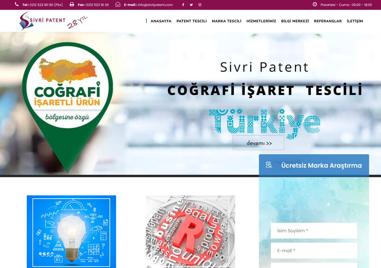 Sivri Patent Markanızın Koruyucusu