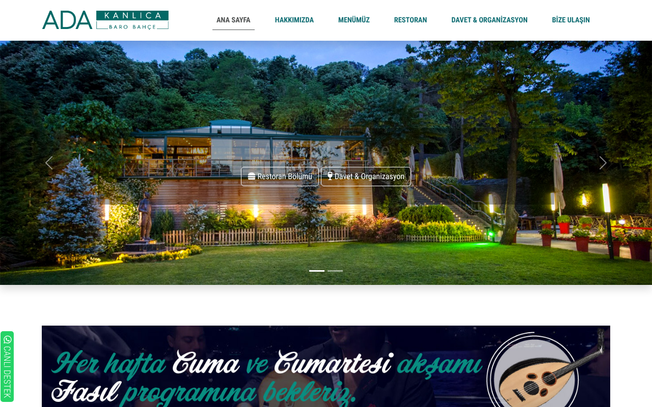 Web sitesi görüntüsü