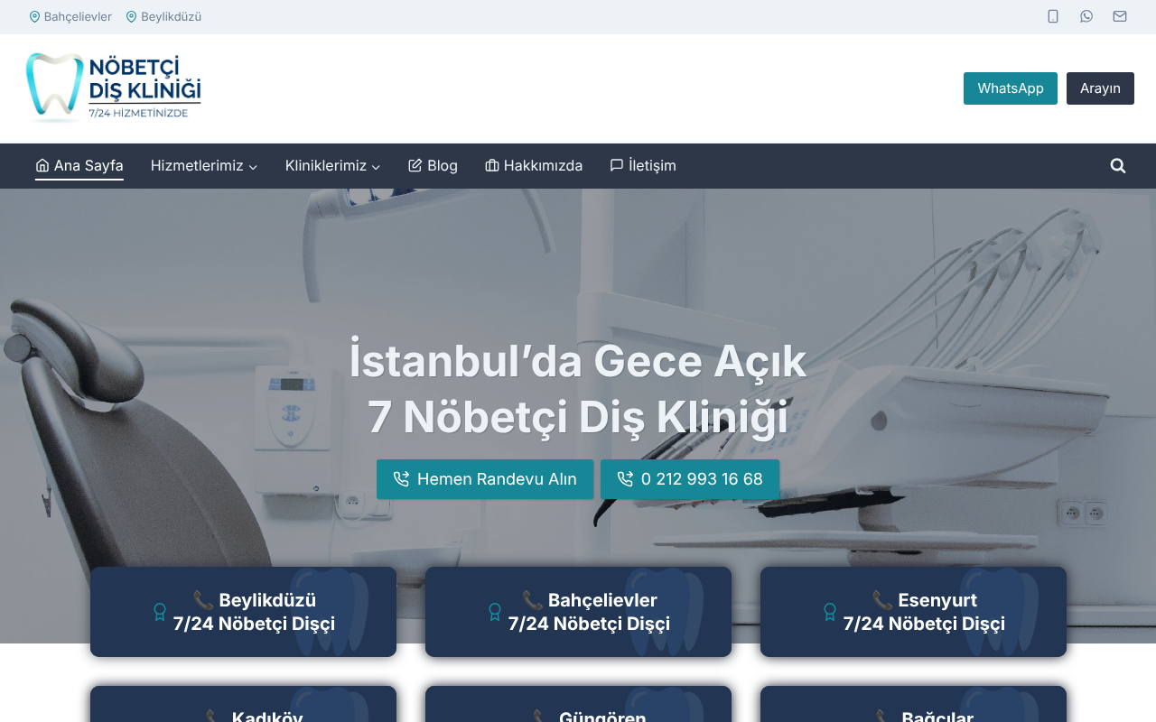 Web sitesi görüntüsü