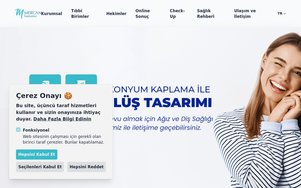 Web sitesi görüntüsü