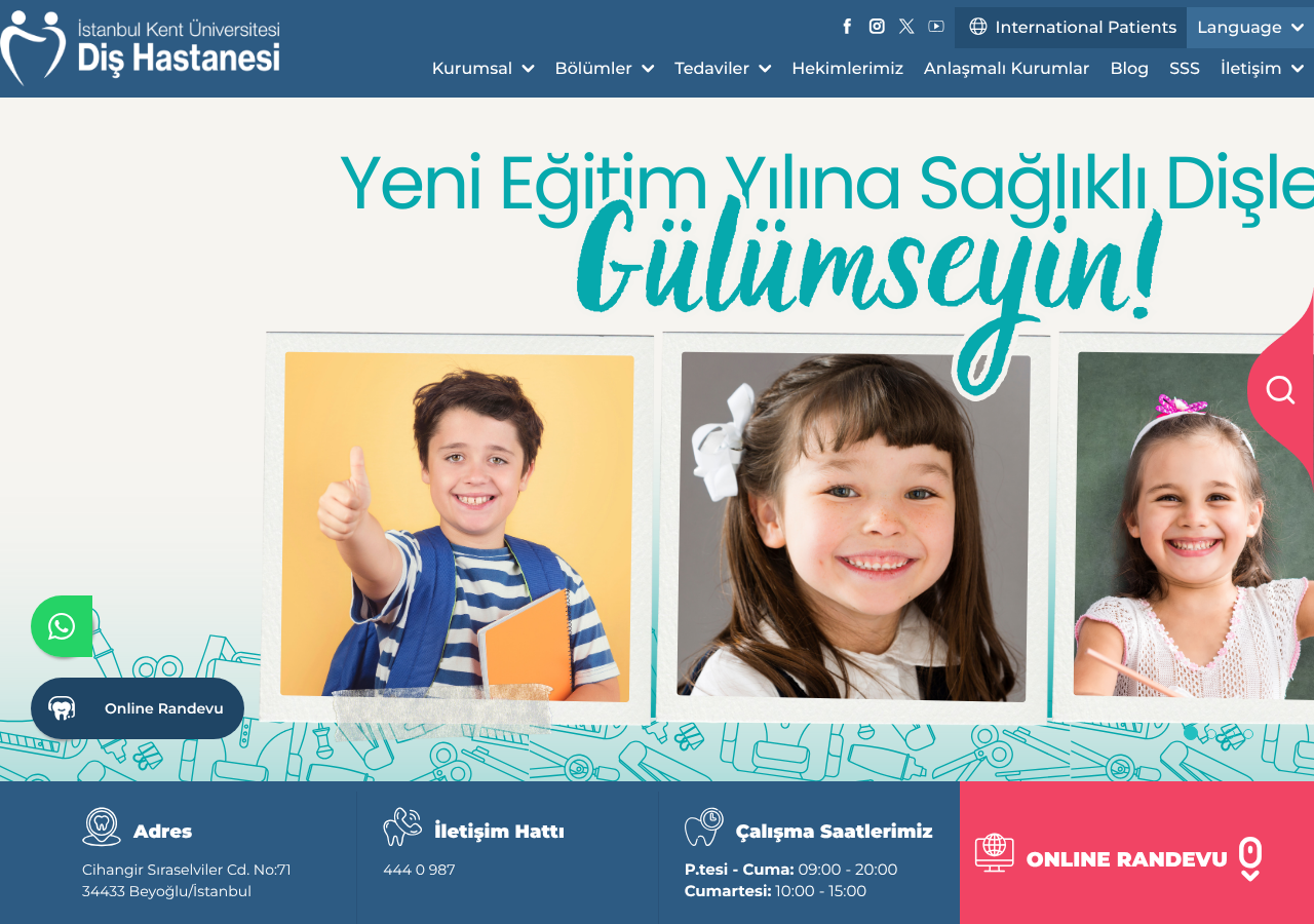Web sitesi görüntüsü