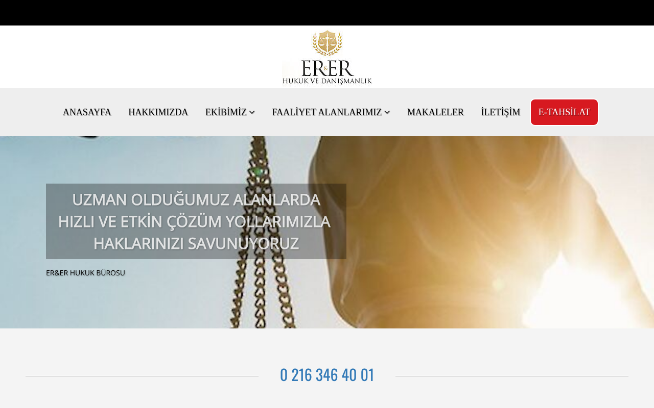 ERER Hukuk Bürosu screenshot