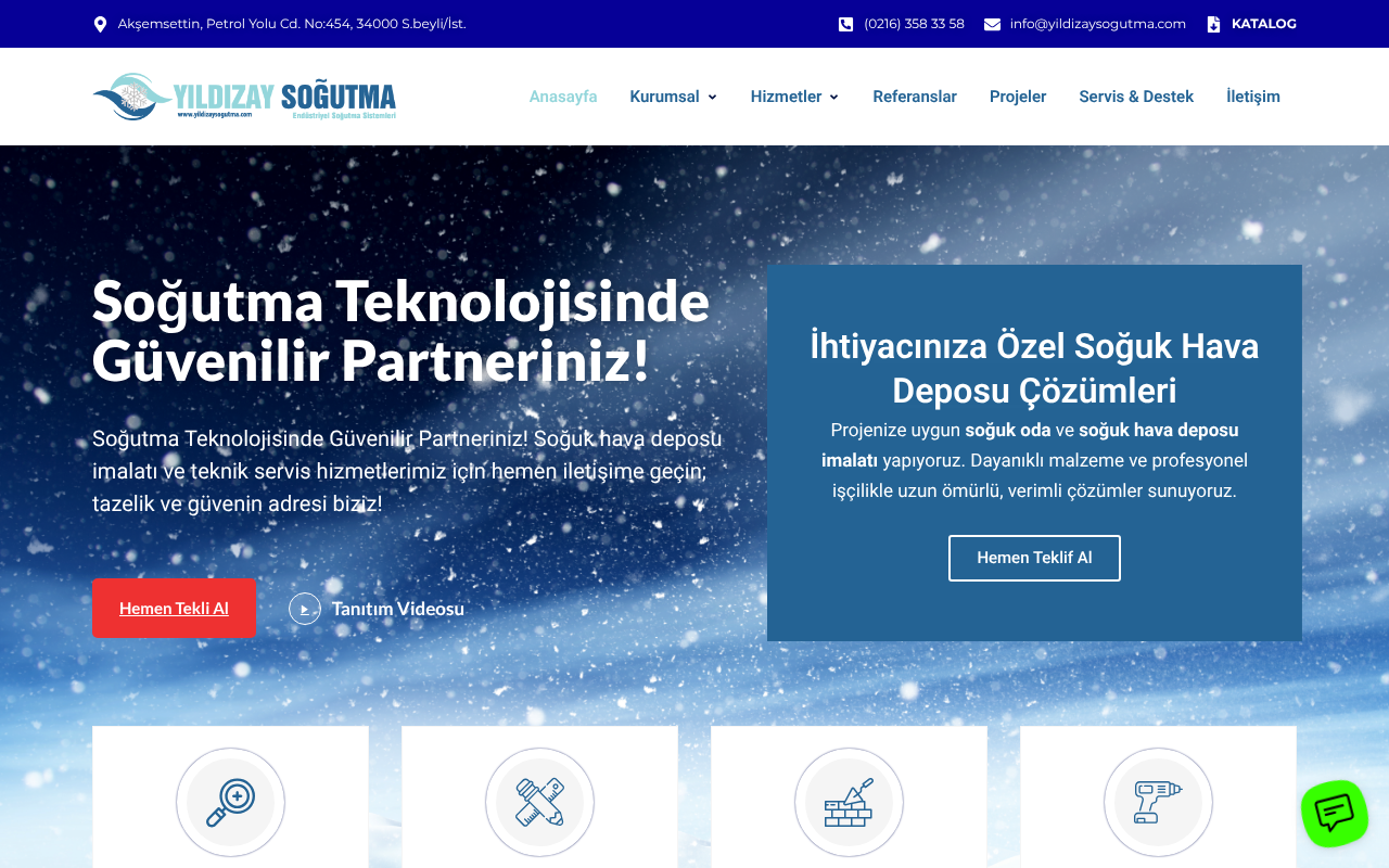 Yıldızay Soğutma screenshot