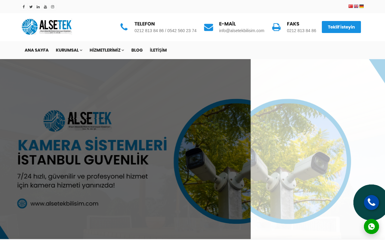 İstanbul Güvenlik &amp; Kamera Sistemleri — Web Directory