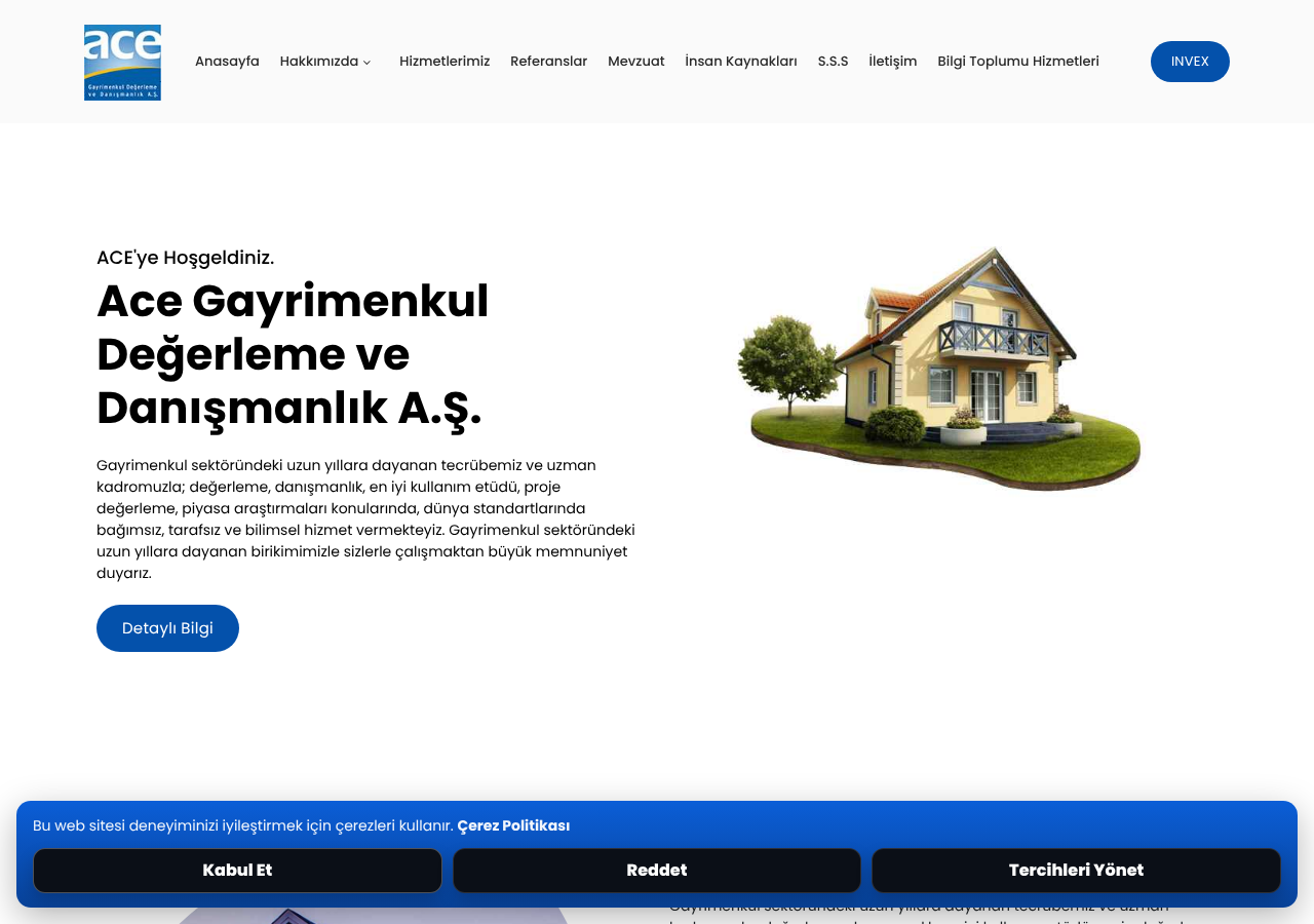 Web sitesi görüntüsü