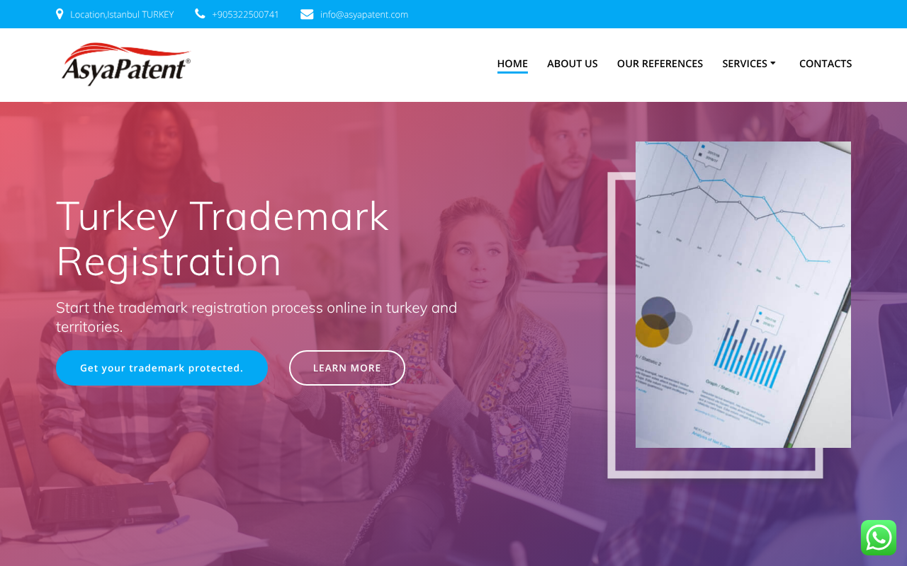 Asya Patent Office – screenshot