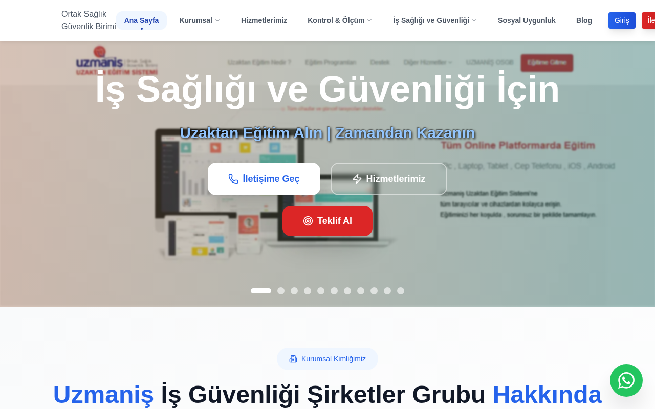 Web sitesi görüntüsü