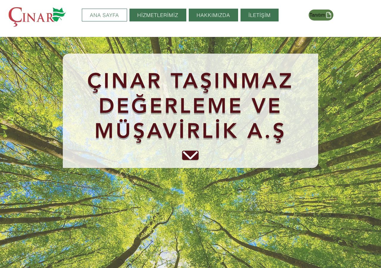 Cinar Tasinmaz Degerleme ve Musavirlik AS