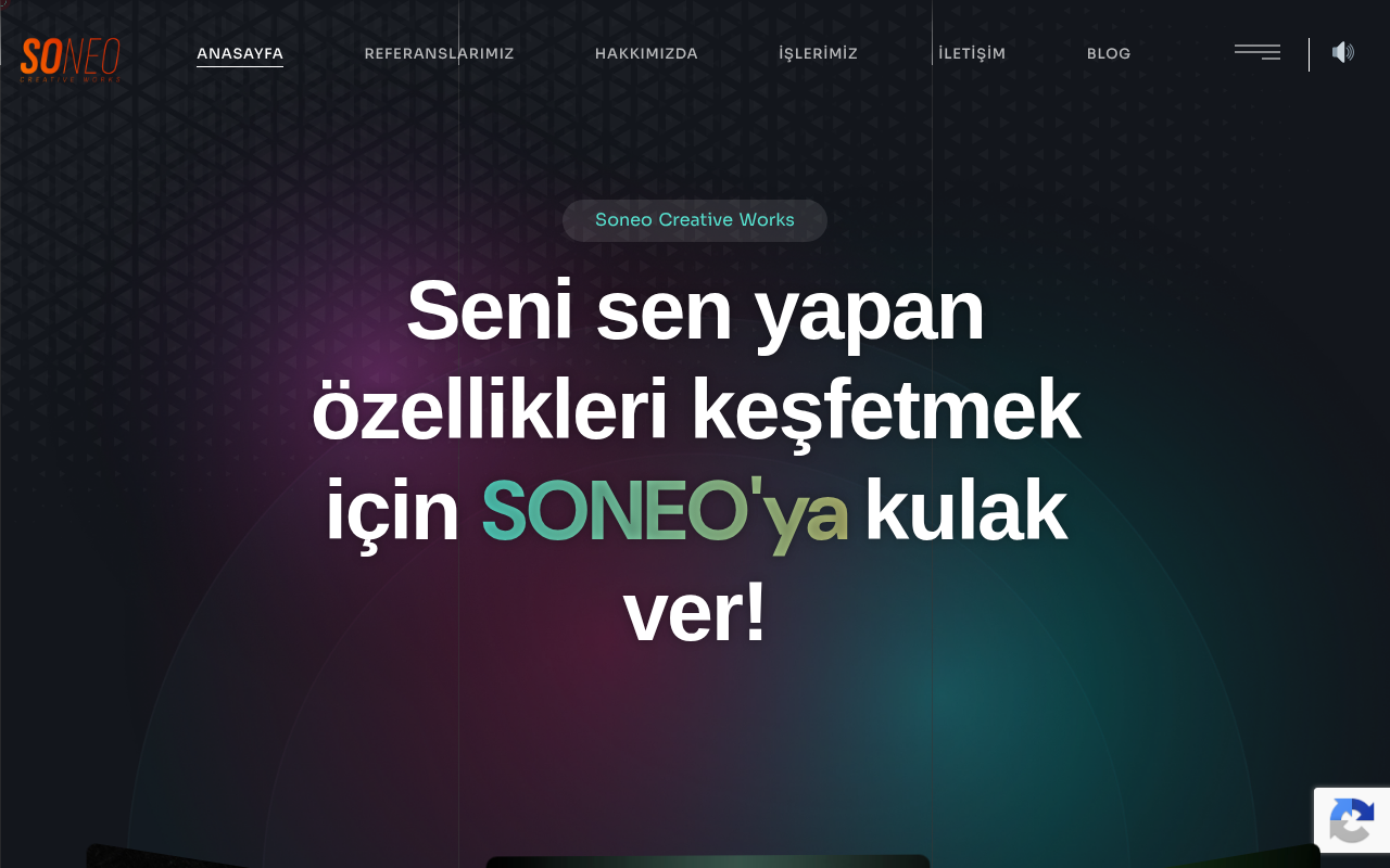 Soneo Creative Works — Site Report