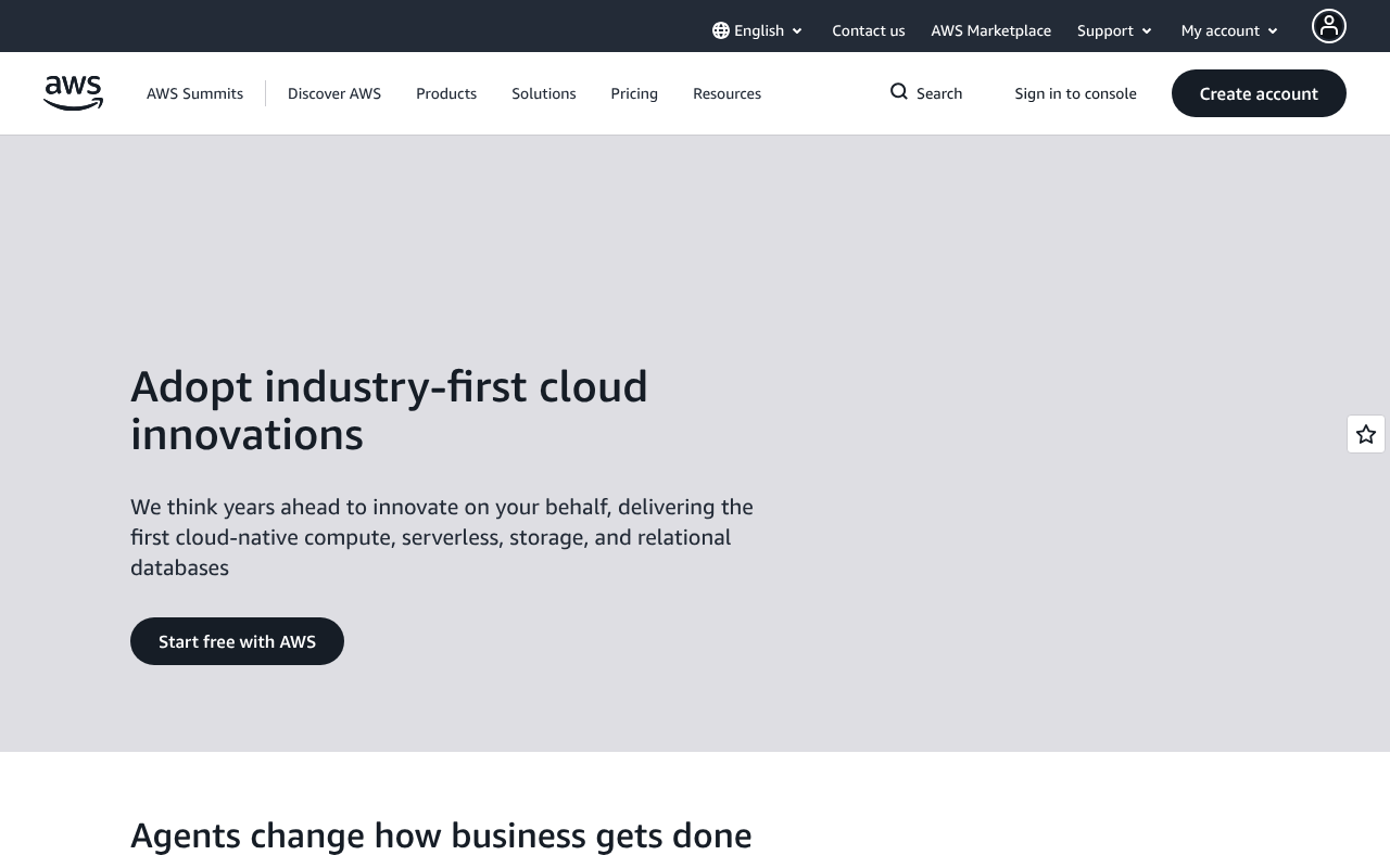AWS screenshot